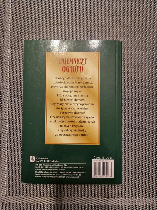 Tajemniczy ogród. Frances Hodgson Burnett