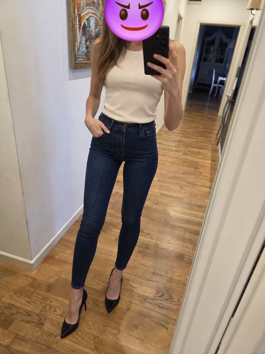 Spodnie dżinsy skinny Levis