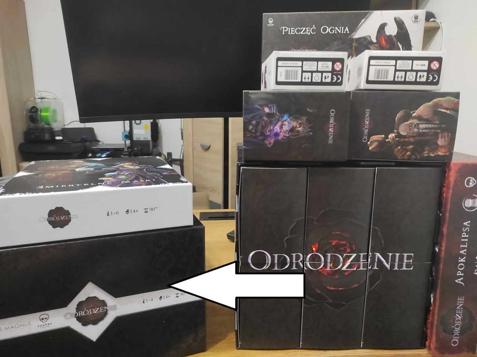 Insert 3D do gry planszowej BLACK ROSE WARS: REBIRTH – ALL IN