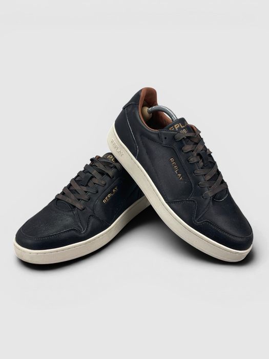 Buty Sportowe Replay Sneakers Czarny Brązowy Rozmiar 43