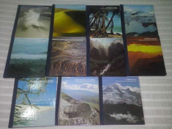 Coleção completa de “As regiões selvagens do mundo” (11 livros)