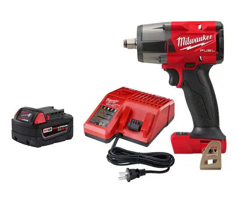 Гайковерт Milwaukee 2962-20 + стартовий комплект 48-59-1850 XC5.0