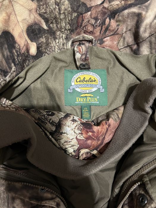 Костюм зимний охотничий Cabelas Dry-Plus 10-Point Bibs Mossy Oak Break