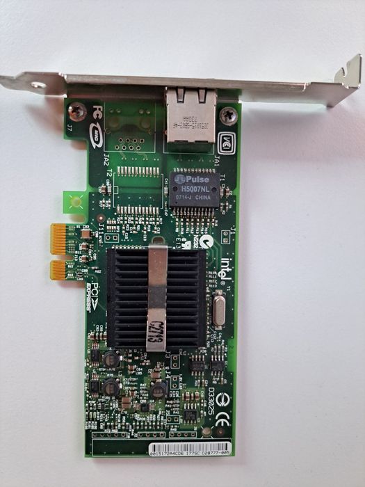Intel PRO/1000 PCI-E Gigabit Ethernet