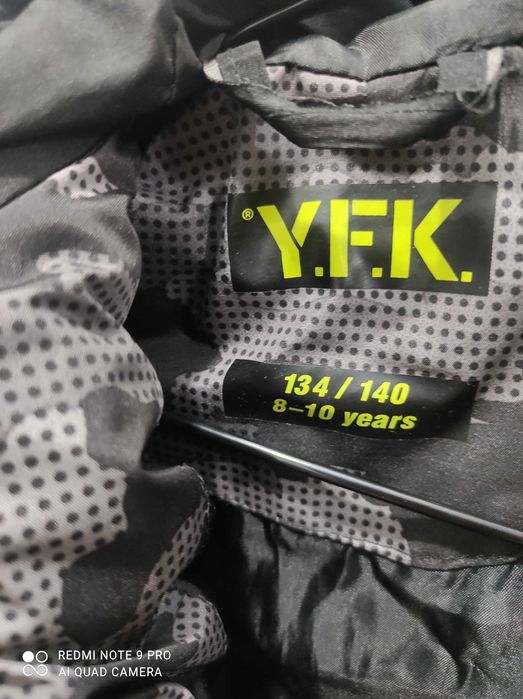 Kurtka chłopięca zimowa 134/140