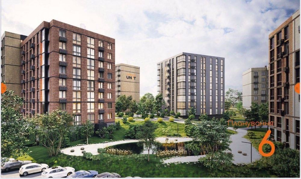 ПРОДАЖ 1-км елітна новобудова ЖК «UNIT», БК "Водограй"