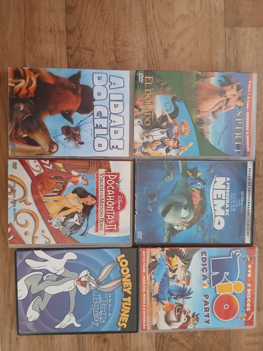 Dvd animação como novo