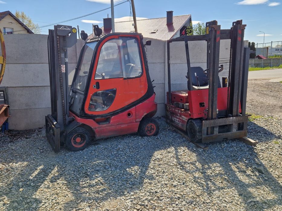 Wózek widłowy Linde  H12 Benzyna LPG