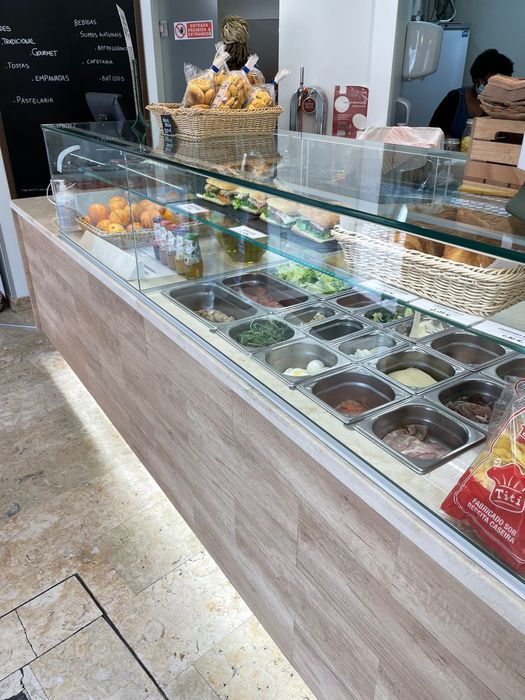 Vitrine cafetaria