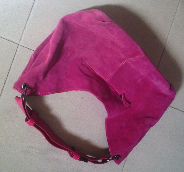 Сумка натуральный замш эко кожа