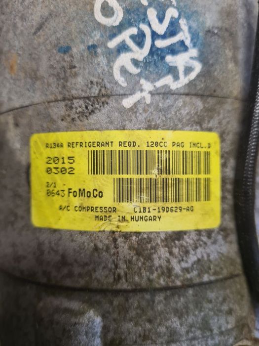 Компресор кондиціонера Ford Fiesta MK7 B-Max Форд Фіеста C1B119D629AG