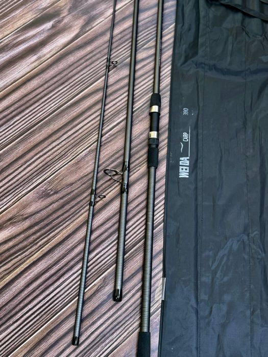 Удилище карпове Weida Carp 3.3 м, 3.5LBs карбон, кільце 40