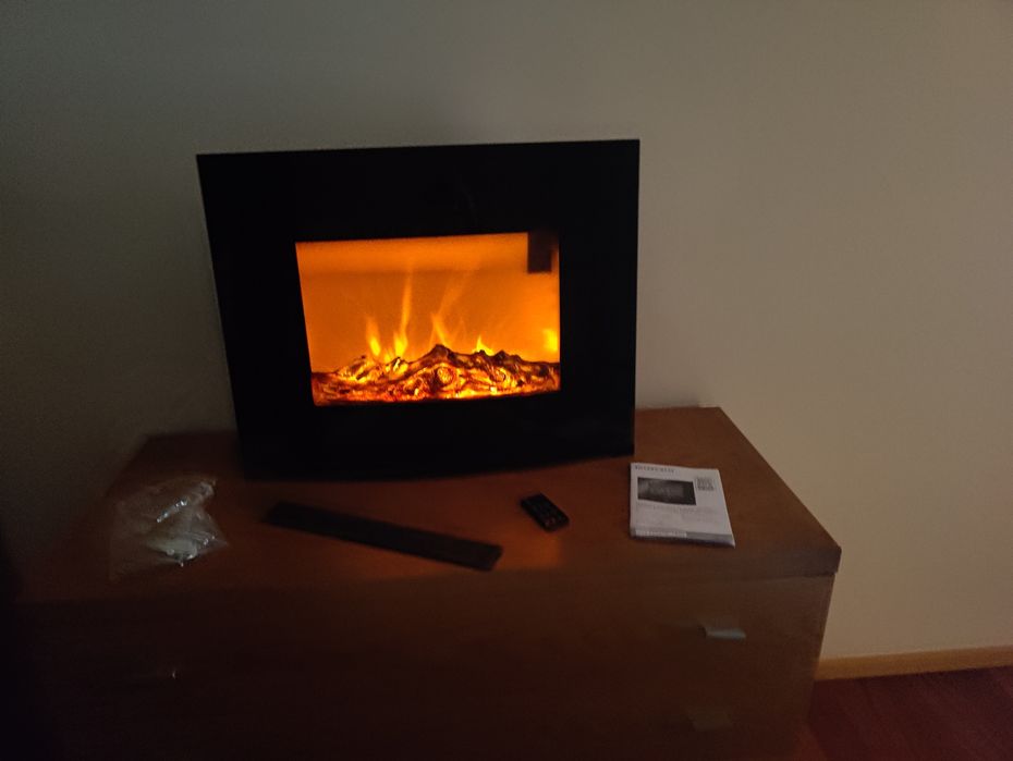 Lareira elétrica Silvercrest