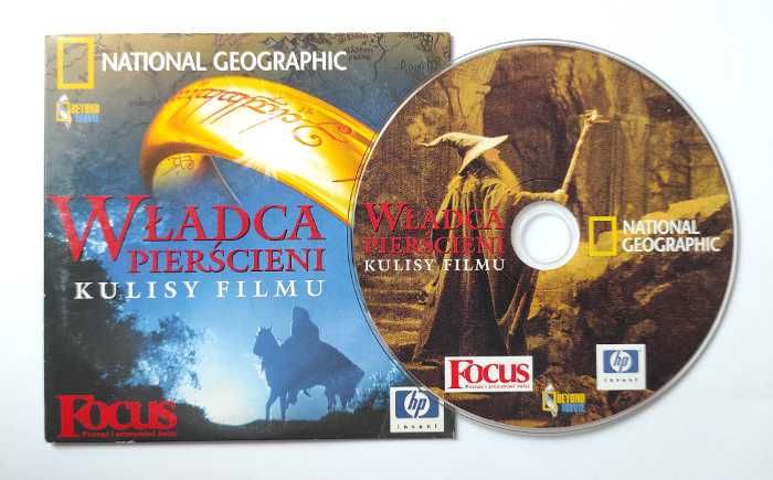 Władca Pierścieni Kulisy Filmu National Geographic płyta CD