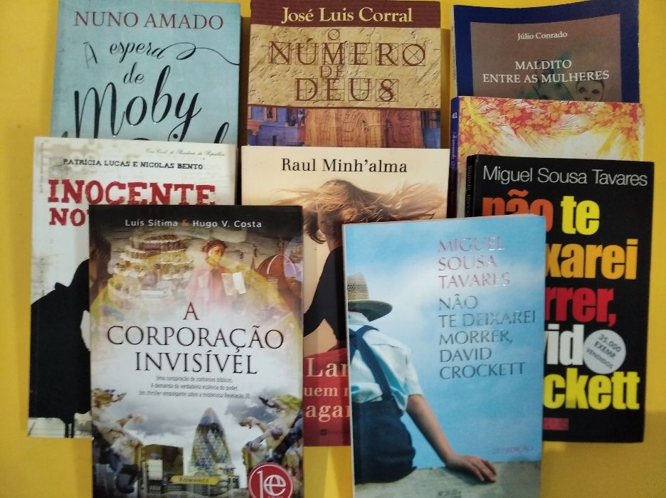Livros de autores portugueses