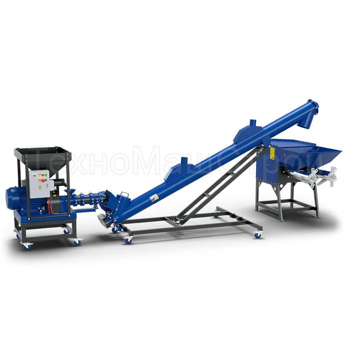 Лінія з переробки сої (Екструдер, маслопрес)