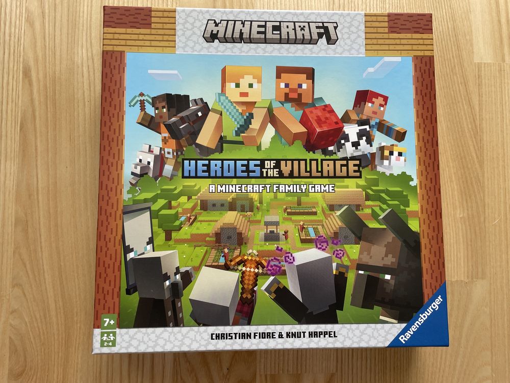 Ravensburger Minecraft: Heroes of the Village Family Game