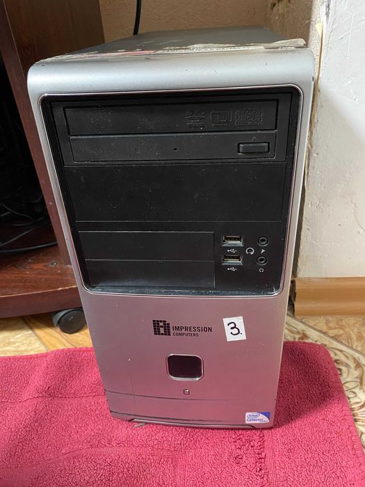 ПК Системник Компьютер  Intel Celeron E3400 2.60ГГц/ видео HD 6450/ОП 8GB DDR3/HDD 500
