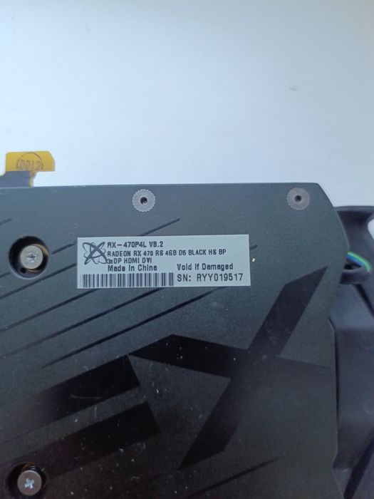 Видео карта  rx 470 4 GB