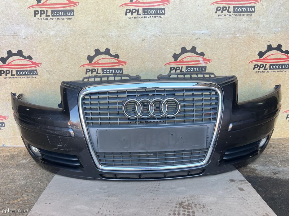 Audi A3 8P 05-08 Бампер передний решетка заглушка туманка 8P4807437