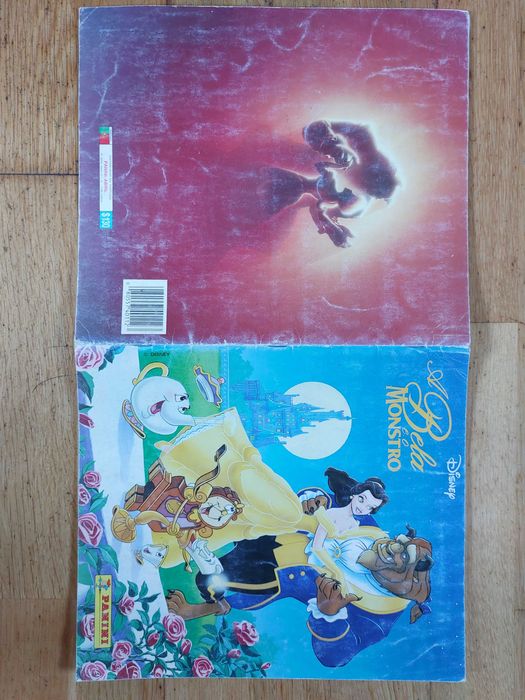 Caderneta de cromos "A Bela e o Monstro" - Completa