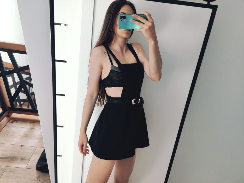 Kombinezon czarny Zara