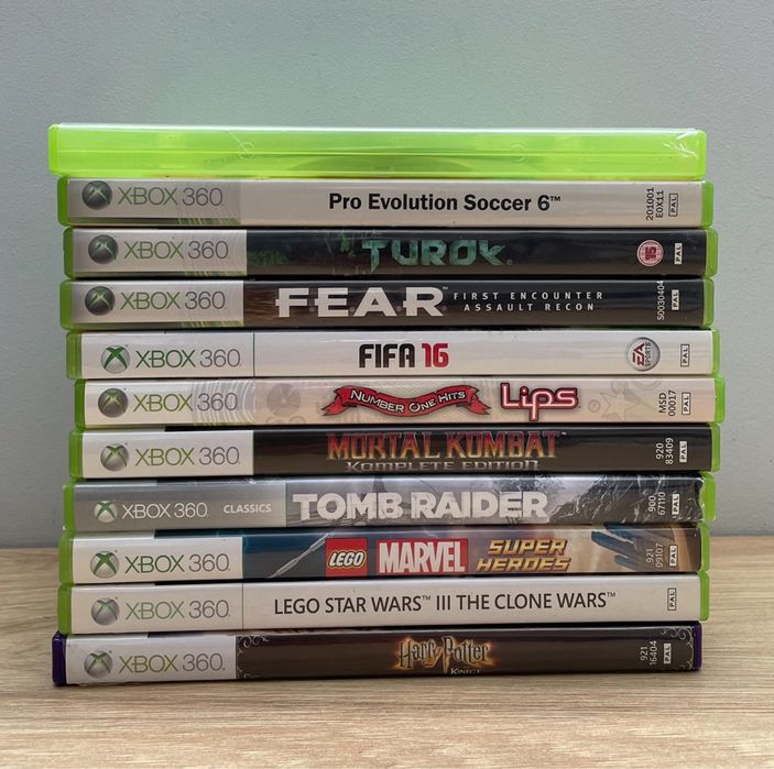 zestaw gier do XBOX 360