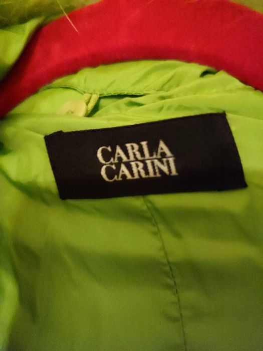 Пухова куртка італійського бренду Carla Carini