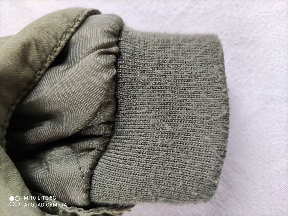 Kurtka zimowa, parka khaki, Zara 98
