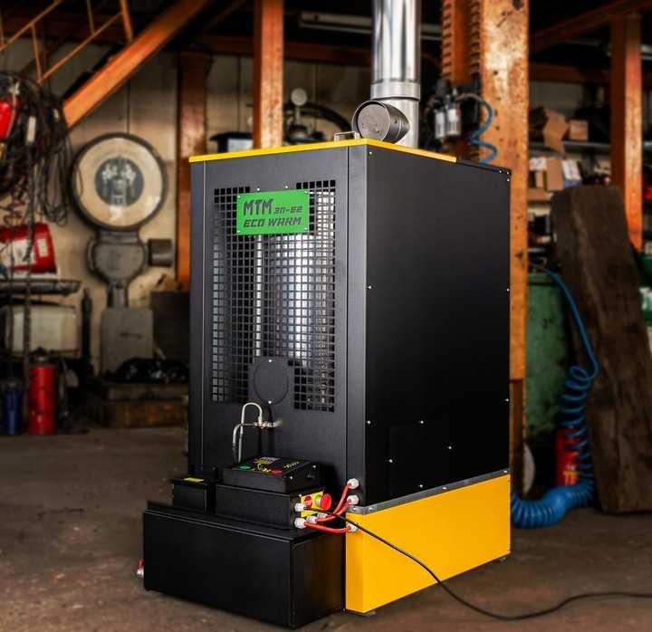 Piec na olej Nagrzewnica na olej 30-52 kW MTM ECO WARM stacjonarna