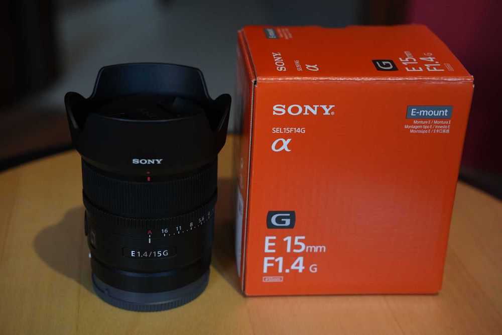 obiektyw sony 15 1.4 G Jak NOWY GWARANCJA