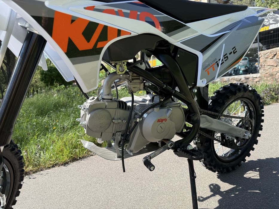 Пітбайк KAYO TT125 kick / electric start