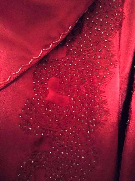Vestido de festa vermelho
