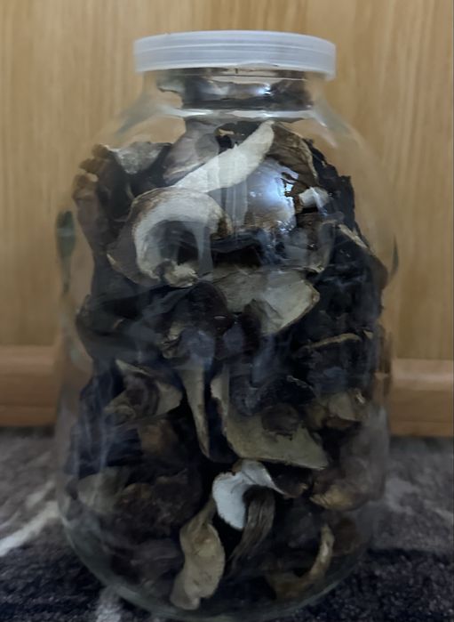 Білі гриби сушені в печі