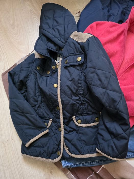 Zestaw ubran dla dziewczynki jesien/zima 116