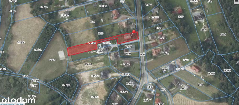 Dom 170 m2 z potencjałem, działka 2 278m2 Radziszów, Podlesie 100