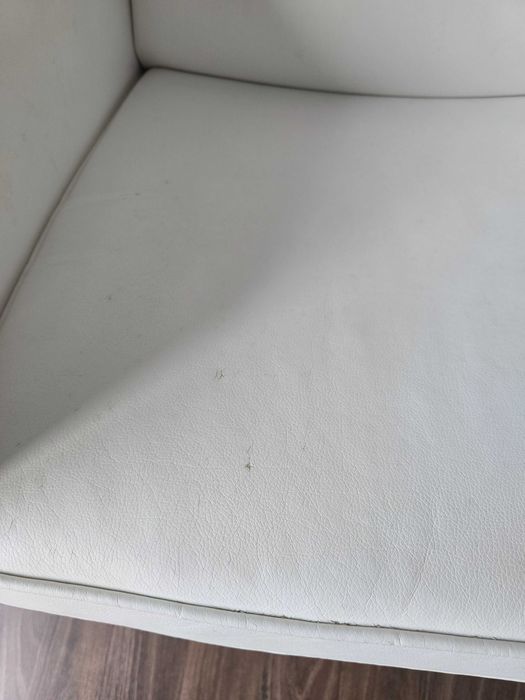 Cadeirão / Poltrona de baloiço Branca