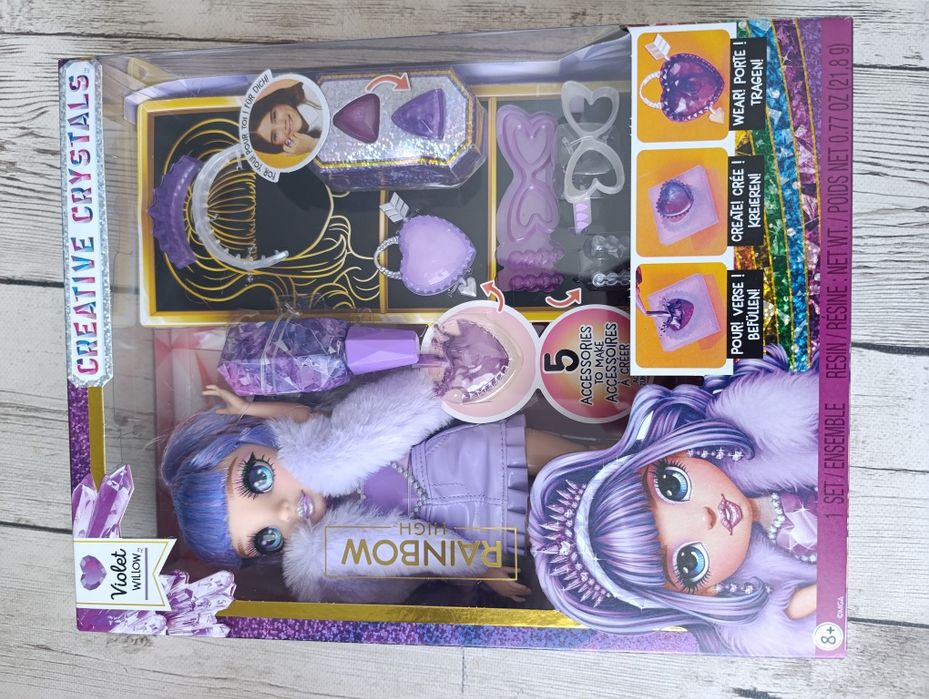 Darmowa dostawa- Rainbow Creative Crystals Violet 8+
