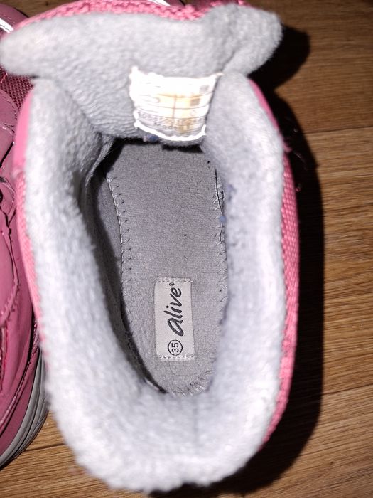 Термо чоботи ботинки 35р 22.5см Alive tentex Німеччина для дівчинки