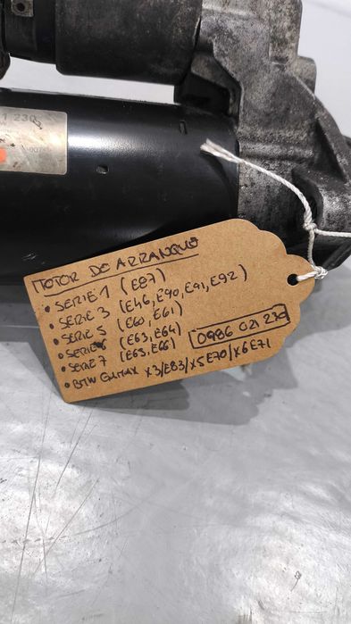 Motor de Arranque BMW Serie 1/3/5/6/7/X (E87/E9x/E60/E61/E63/E64/E65/E66) 098.602.1230