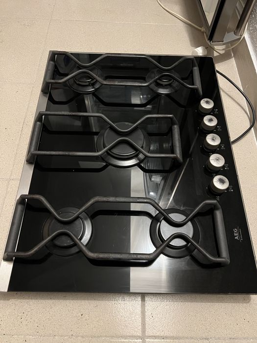 Placa de fogão a gás AEG Electrolux