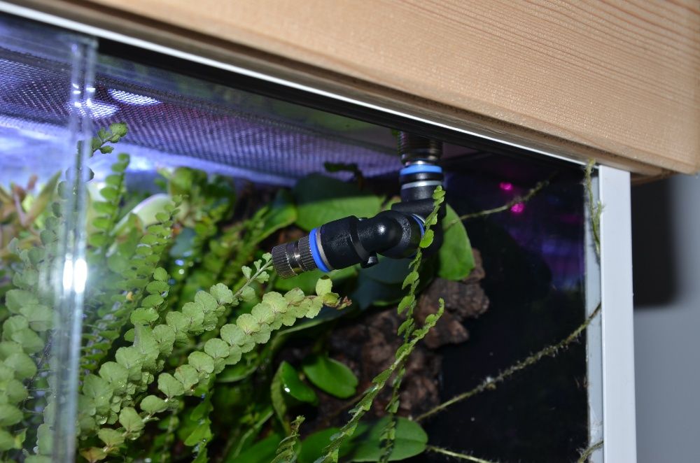 Dysza zraszająca do terrarium system zraszania