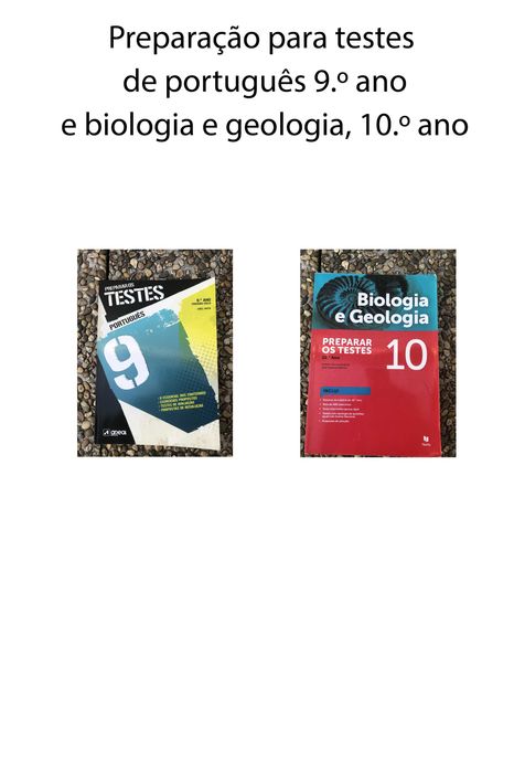 Livros de Preparação para exames Nacionais e outros