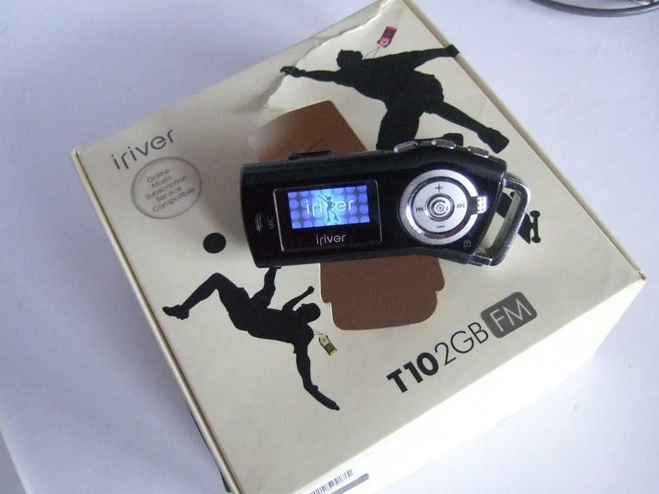 iRiver T10 – odtwarzacz MP3 klasy premium z radiem FM i nagrywaniem