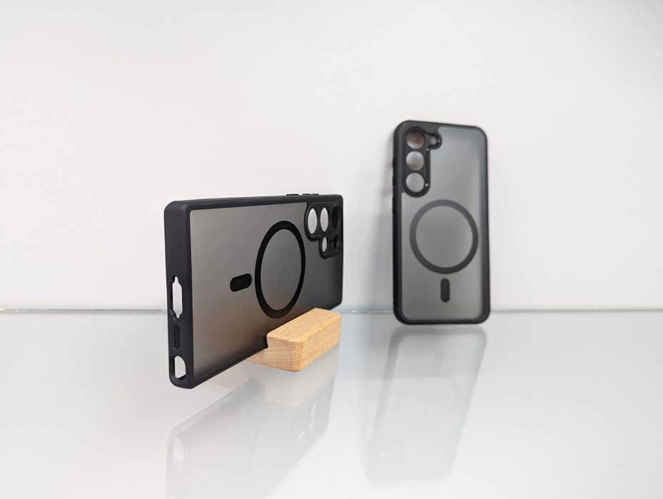 Samsung S23 Ultra ротивоударный чехол BQ MagSafe Matte все модели