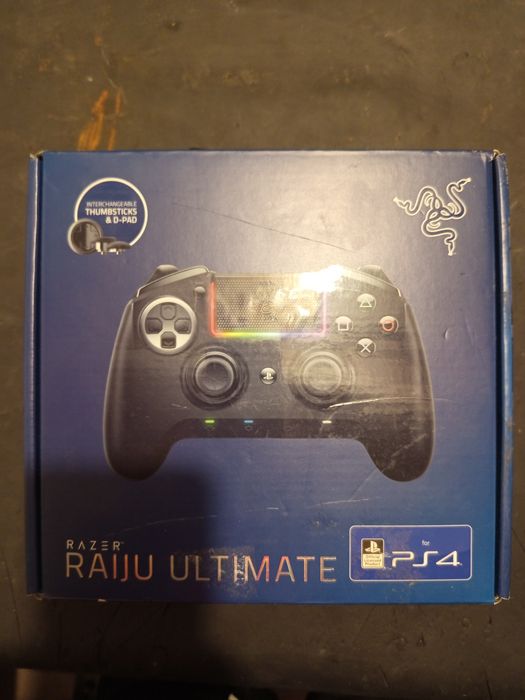 Pad do gier na PC PS4 Bluetooth Raiju Ultimate Pro full jak nowy