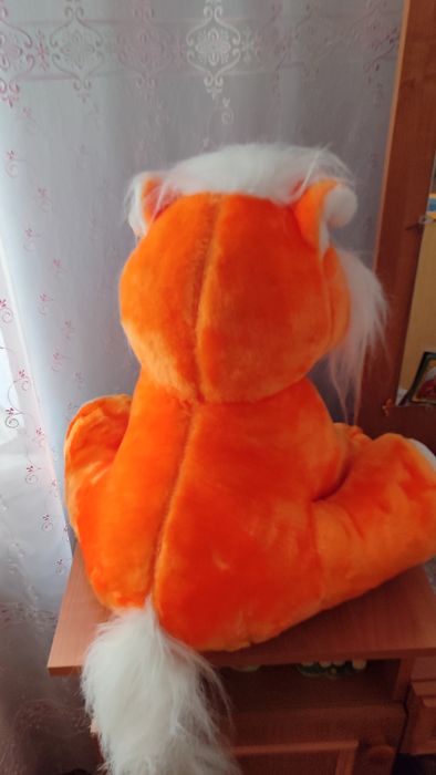 Мягкая игрушка, Лиса, новая