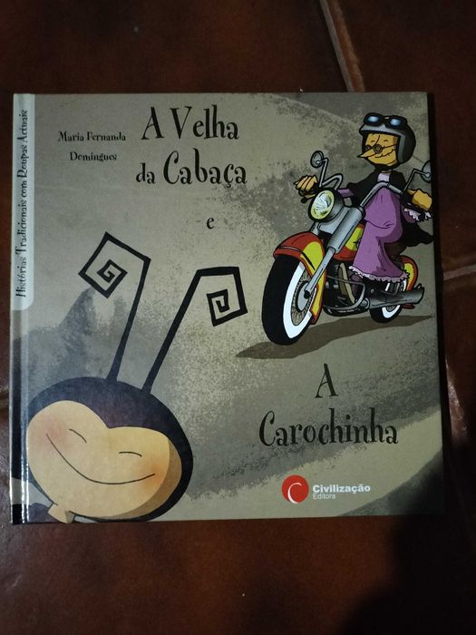 Livro infantil, A velha da cabaça e Carochinha.