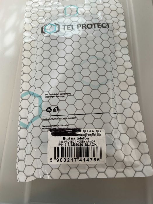 Capa protetora para Iphone 7 - 8 - SE2020 (black) - NOVA