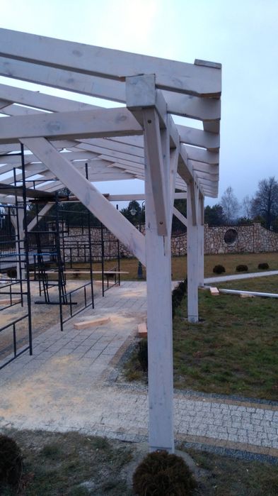 Wiata garażowa drewniana 6/6